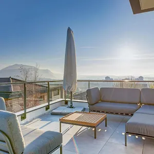  Apartment Serenity - 3 Bedroom Floor Parking & View Terrace France